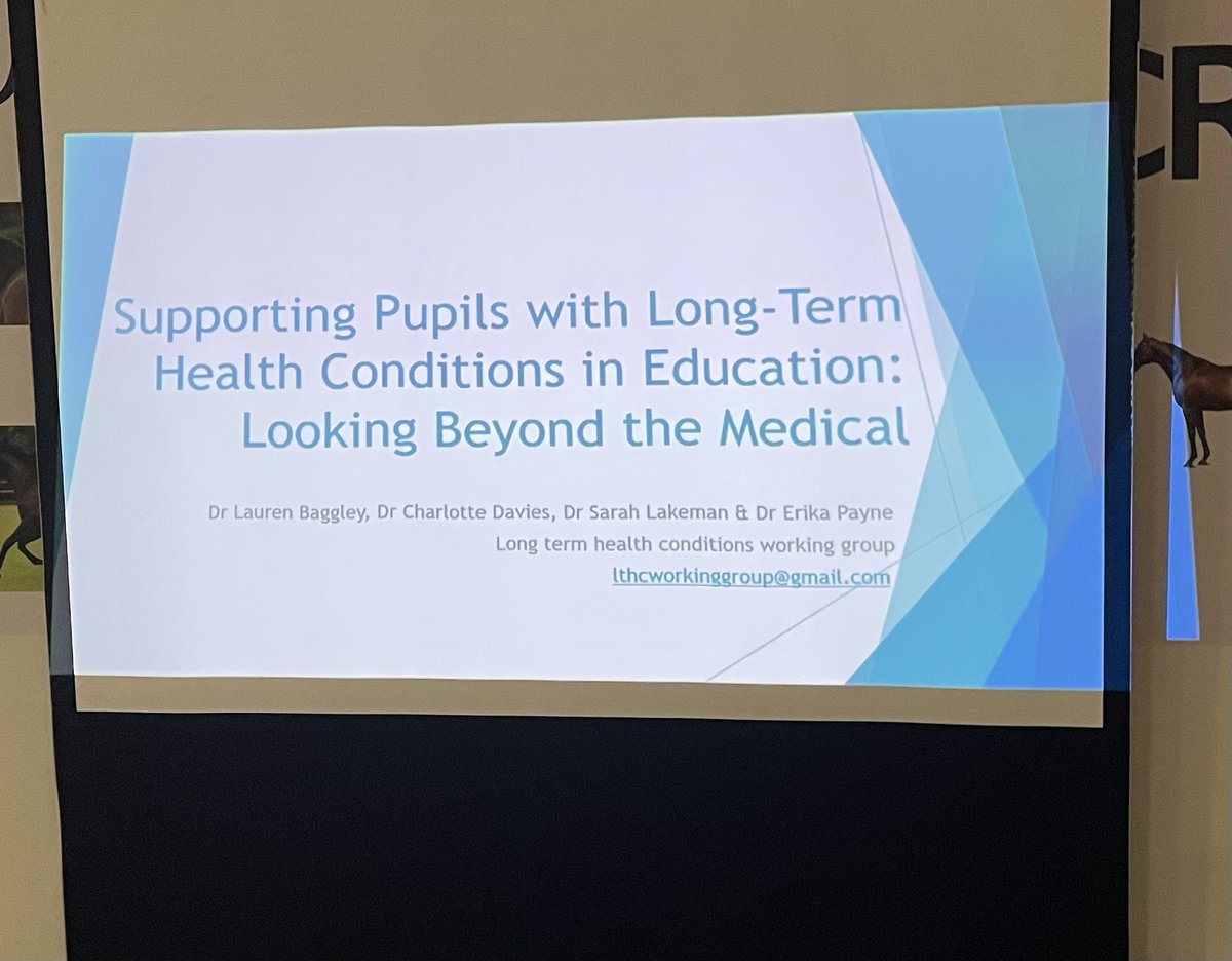 LaurenBaggley's tweet photo. A fantastic day at the Eastern Regional Conference today. My highlight was meeting @epayne1974 in person after lots of hard work online and presenting the research we feel so passionate about 🤩 great connections made with other EPs and TEPs too! https://t.co/7VHJOEp8iC