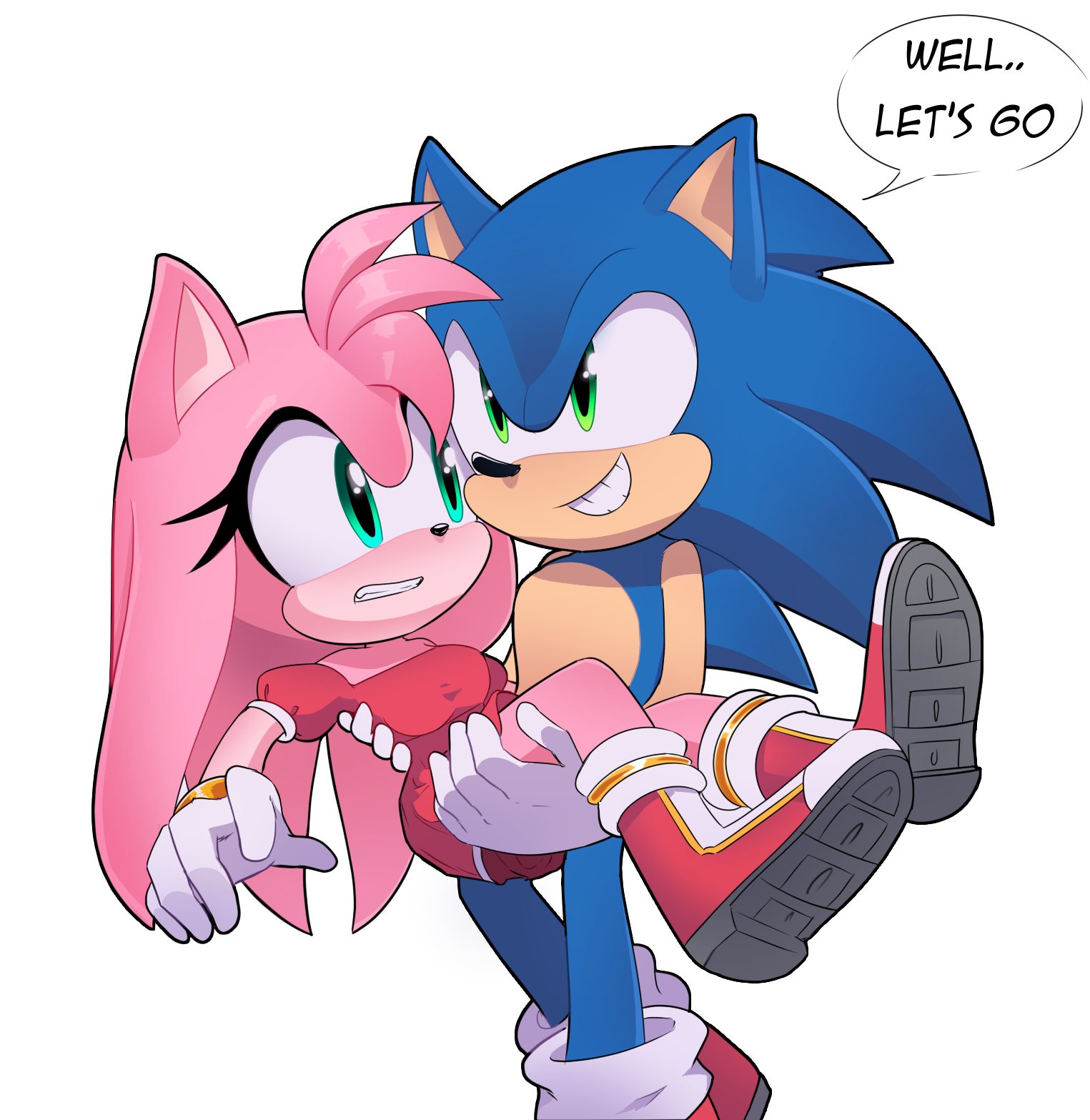 X 上的Toonsite：「I would like to see the Sonic characters a