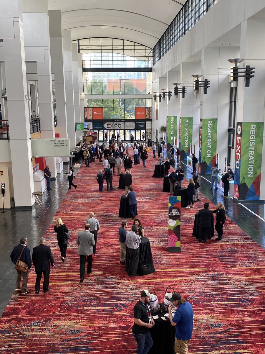ATA_Expo's tweet photo. Join us in concourse A for the IFAI Expo Opening Reception! Network with fellow attendees and exhibitors, Enjoy refreshments, food and great conversation to wrap up the first day of the show.
#IFAIExpo https://t.co/WmBo7NLJ1V