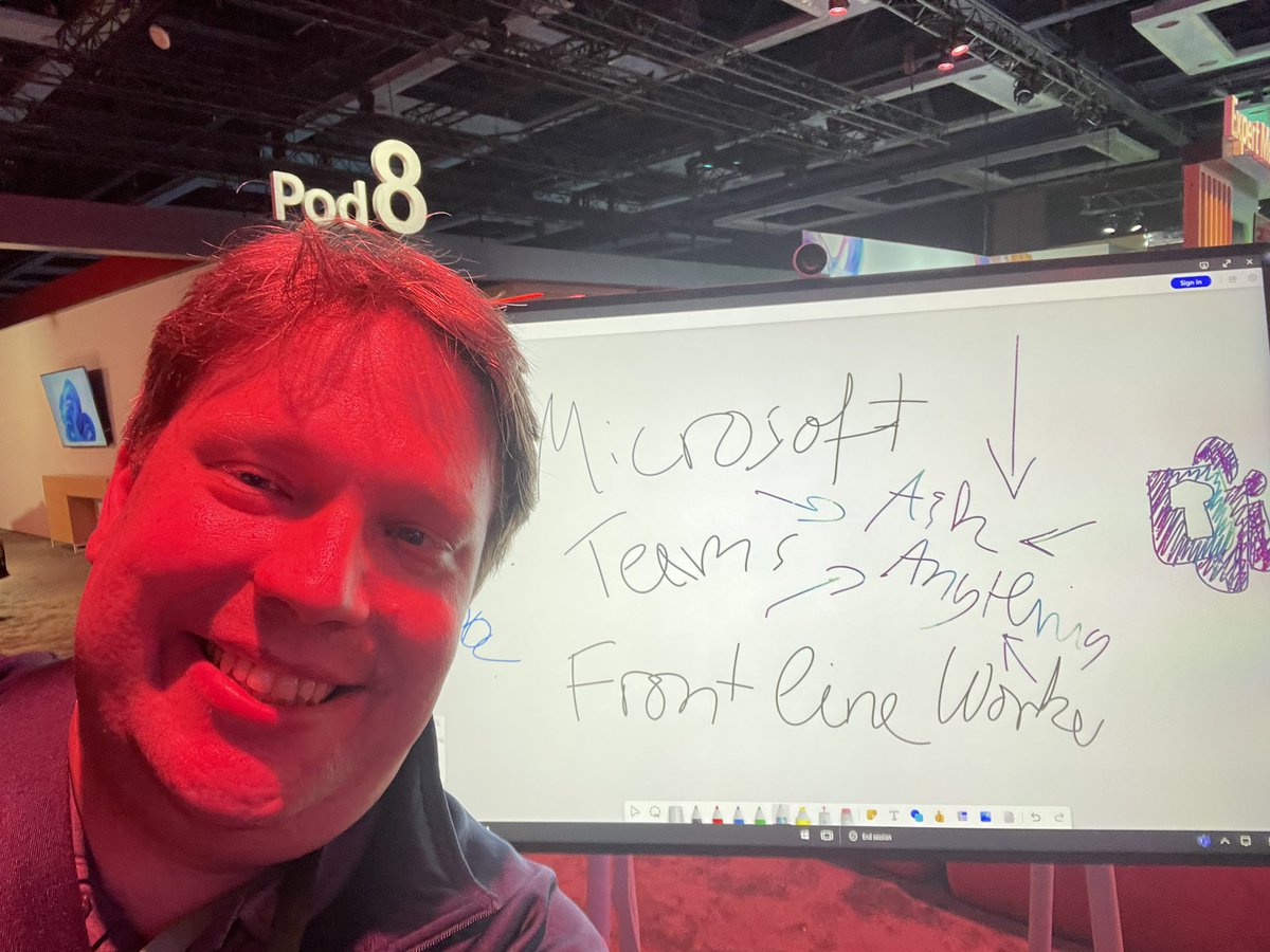 Ra_Koellner's tweet photo. #msignite We are here to help you! 

@mayank1980 #Frontline Worker 
Red Area Expert Meeup #MicrosoftTeams https://t.co/VnEDh2OhwD