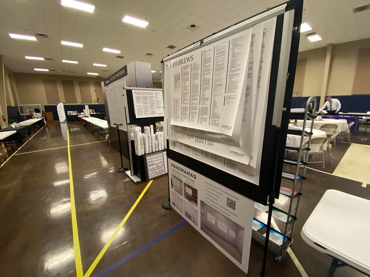 Come check out our display of Fresh Look Bible and Custom Outreach Maps at Southwide Baptist Fellowship! #Southwide22 #freshlookbible