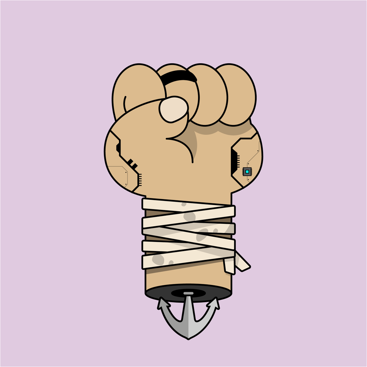 NajatDeldouli's tweet photo. A new HODL HAND has been minted!✊

#3110 - minted by: 0x4fc5b...

Rarities:
Stump: Uncommon
Wrist: Common
Skin: Common
Palm: Uncommon
Fingers: Common

Only 6890 left to mint!

$HODL #HODL #HODLHANDS #HODLToken #NFT #NFTCommunity https://t.co/33msrU5fYh