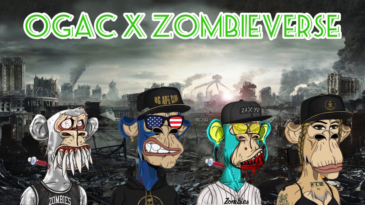 OG_Ape_Club's tweet photo. Join US today as we chill with @ZombieApesNFT in Space live❗️ #GiveawayAlert #NFTCommunity #NFT
We will be giving away a OGAC 
Like RT tag your whole fam🚨 

https://t.co/SxuzgjWaCC https://t.co/SwdoAs3qzJ