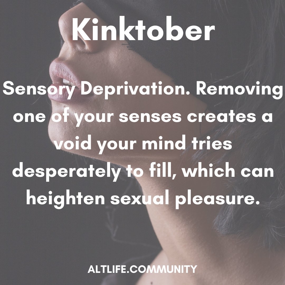 AltLife_Comm's tweet photo. I love sensory deprivation during scenes - one of my fave scenes involved hearing and visual loss a well as restraints!
#altlifecommunity #fetlifealternative #kinktober #kinklife https://t.co/5V8bQTcd2c