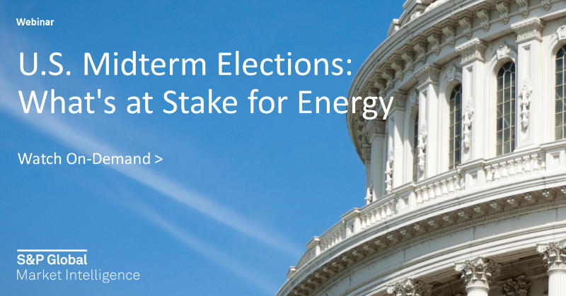 SPGMarketIntel's tweet photo. Join S&amp;P Global and leading industry experts to review how the elections may shift existing and future energy policies at the federal and state levels. Register now. #elections #energytransition