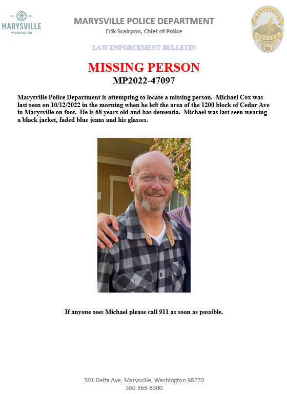 MarysvilleWAPD's tweet image. Have you seen me?