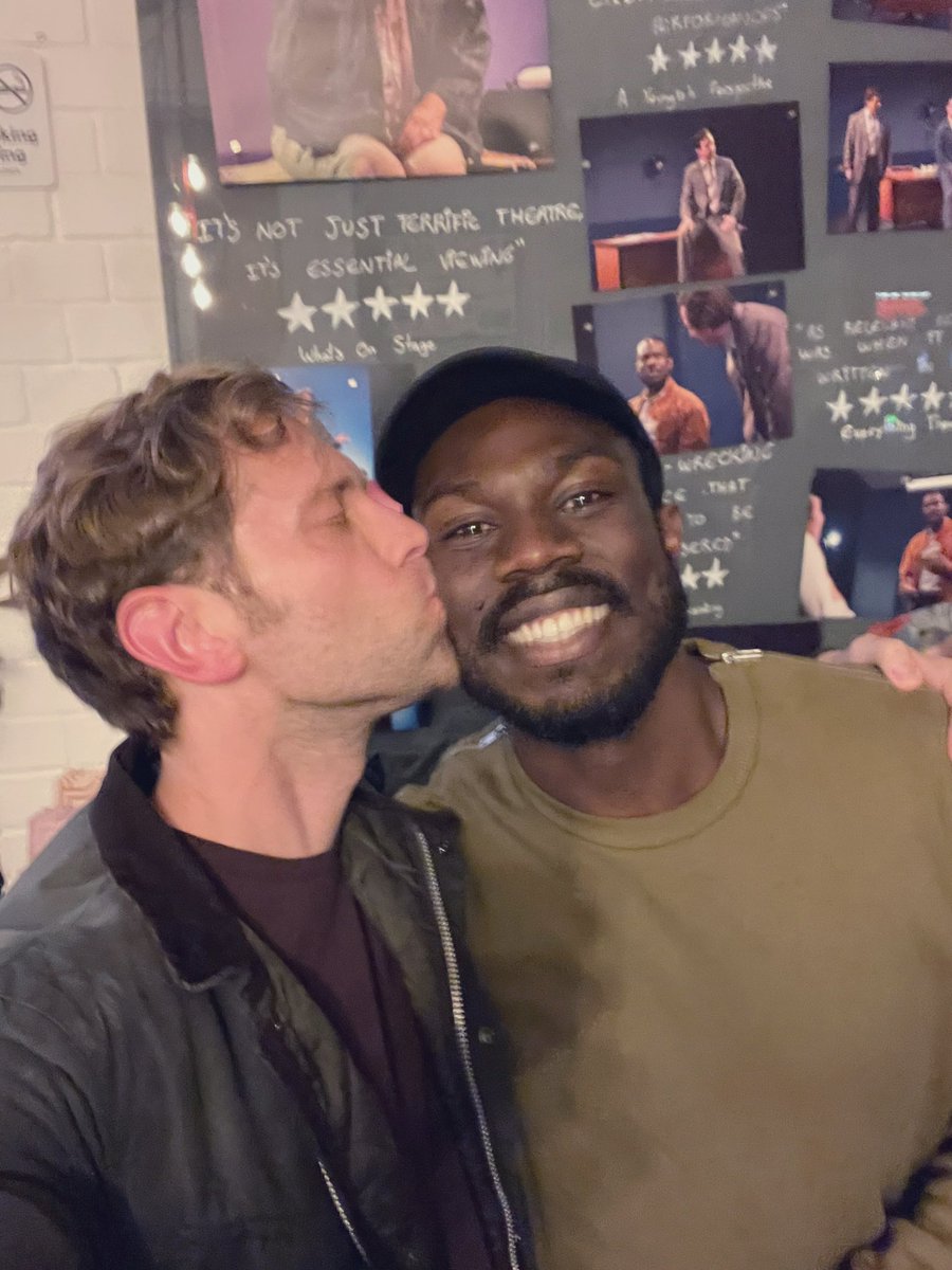 MatthewCanny's tweet photo. Exceptionally moving, poignant and brutal. Much love for @StedroyCabey @fergcoghlan and @thealexneal Crew and production were spot on. 🖤 @ParkTheatre #SUS #theatre #parktheatre #actor https://t.co/4gl7TgmnBD
