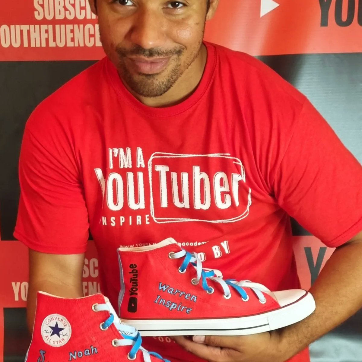 SamPieroux's tweet image. Custom youtuber converse 
High tops
#handpaintedanddrawnbyme