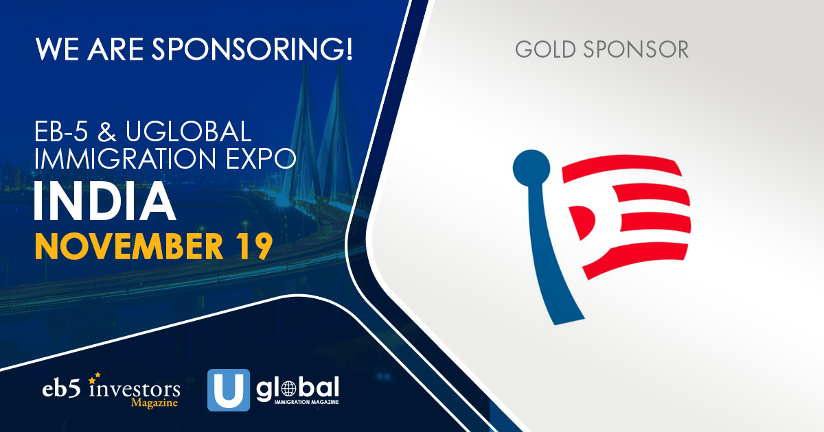 UglobalOfficial's tweet photo. We are pleased to announce EB5 Proxy as a gold sponsor for our Global Immigration Expo in India on November 19. Register for this industry-wide in-person gathering now to learn and network: https://t.co/39YnKLoCFV
#uglobal #immigration #expo #india #UglobalExpoIndia https://t.co/dO5QbVfH1R