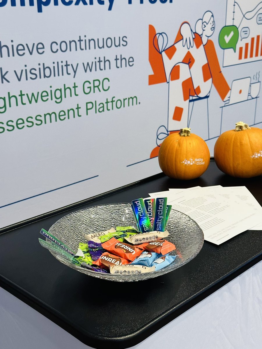 We made it to #PSR22 and we did NOT forget the goods 🍫🍭🎃 Come say “trick ’r treat” on the exhibition floor!