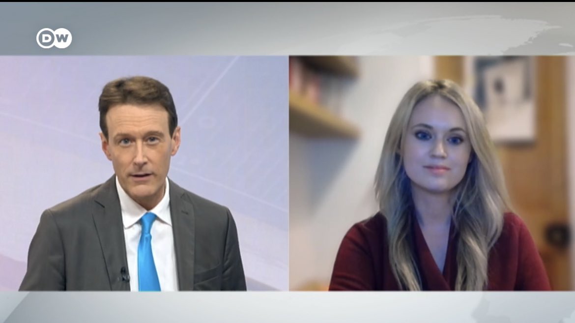 DrJadeMcGlynn's tweet photo. Always a pleasure to join @dwnews, tonight we discussed whether Putin is running out of time (no) or options (yes), if the West should provide better air defence to 🇺🇦 (yes), and the chances of a Biden-Putin meeting at the G20 (depends) https://t.co/PC0aT90Vdu
