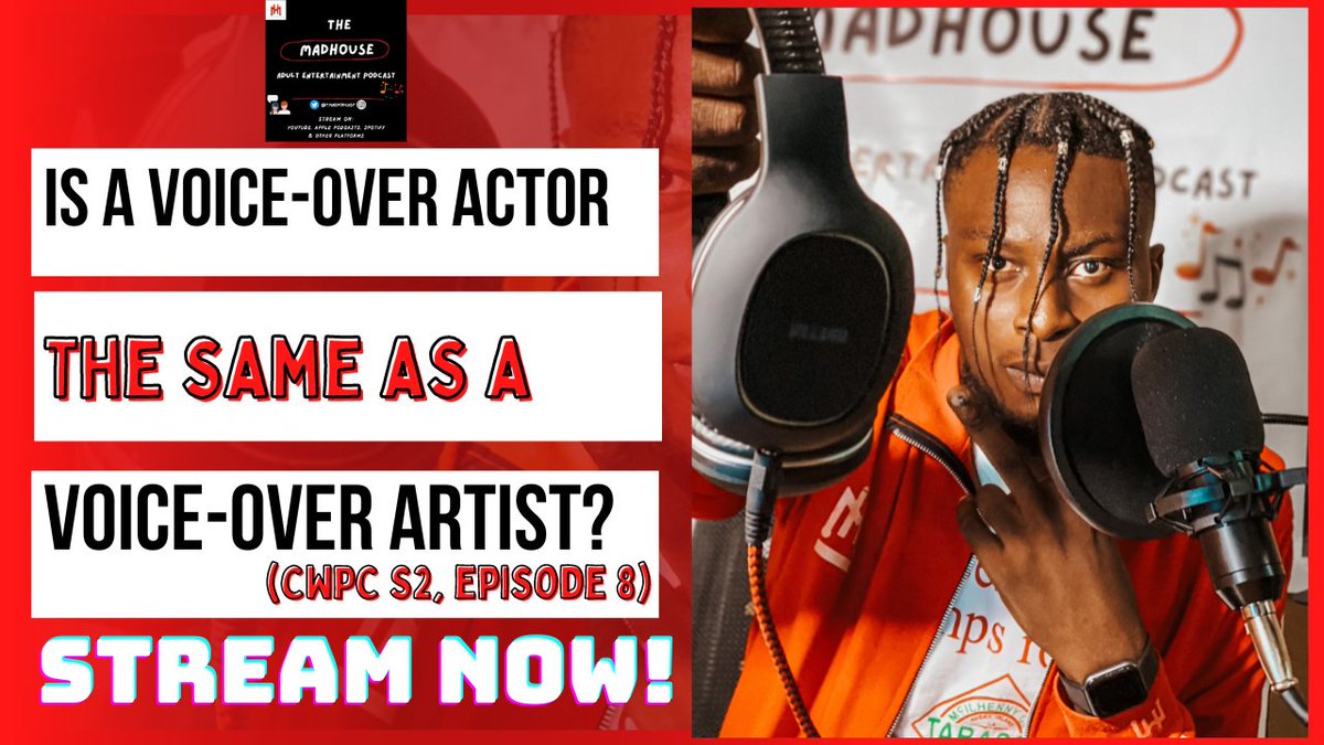 _PablocastroPR's tweet photo. Brand New Informative &amp; Entertaining Podcast Episode ft. @Chilulemba Out Now 📺 on #TMAEPodcast

Watch Video On YouTube ⤵️
https://t.co/WTbtmJptoG
Listen To Audio On DSPs  ⤵️
https://t.co/SqJiuhJzhm

#nigerianpodcast #africanpodcast #voiceover #voiceactor https://t.co/bsKRgf5PIK