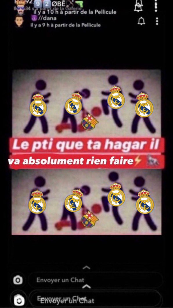 madridi111_'s tweet photo. Le p’tit que t’as hangar va absolument rien faire 🤣 https://t.co/3SMwnSx72v