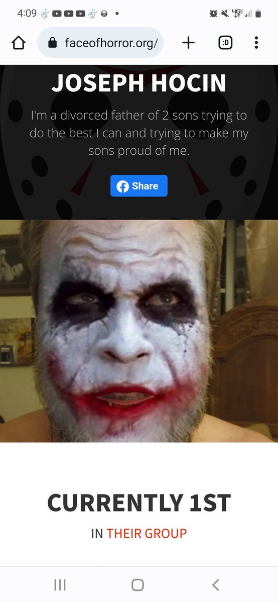kgun1283's tweet photo. 2 days left to vote to keep me in 1st and advance from my group.  Please vote it's free and you can vote each day for free
https://t.co/60lvc70q9R https://t.co/CaGbfSW0WB