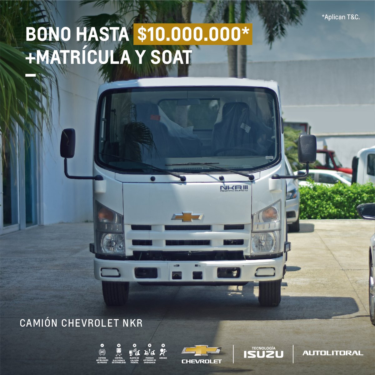 Autolitoral's tweet photo. Encuentra el Camión ideal para tu negocio, este mes con Bono de Descuento + Matrícula y Soat! Cotiza el tuyo ahora!

Whatsapp📲👇
https://t.co/uT8uGeMxLb
*Aplican TyC. https://t.co/G0j6MxH9Oe