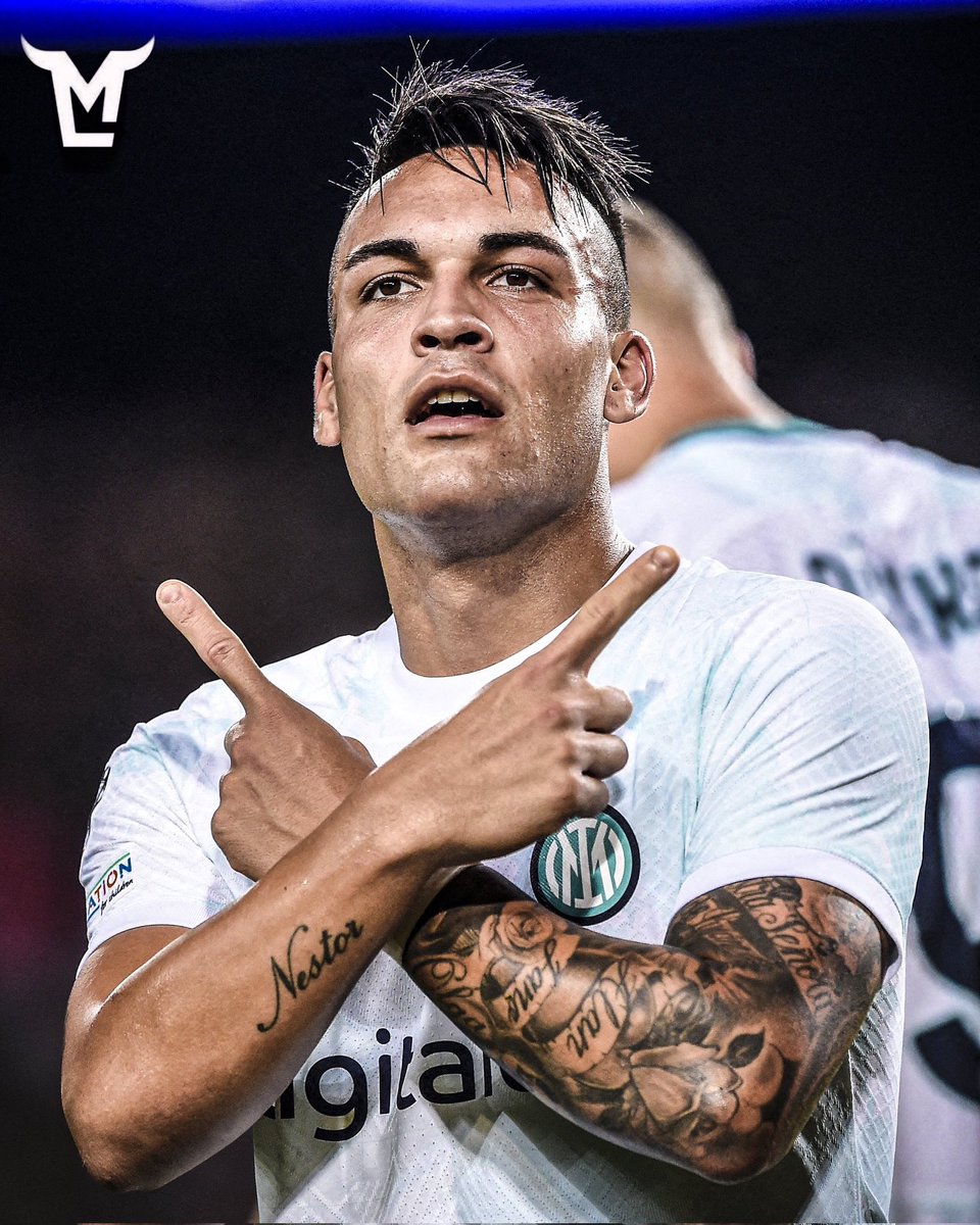 LautaroMartinaz's tweet photo. Che battaglia oggi. Tanto cuore, tanti sacrifici. Sono tornato 💪🙅‍♂️ #ForzaInter ⚫️🔵 https://t.co/Yrg01JZT4I