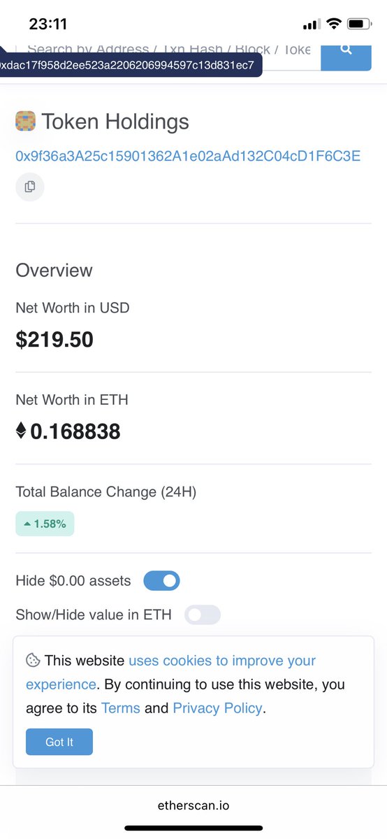 Hello6e's tweet photo. And plus 219 dollars in #Ethereum i dont really understand where my funds are.. https://t.co/MbT8D6yHri