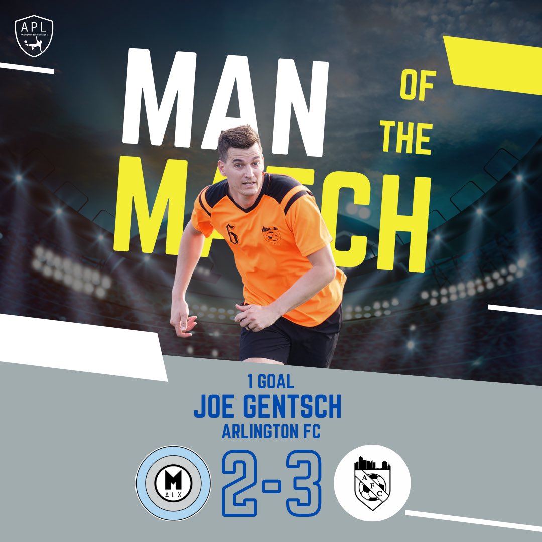 Arlington FC MOTM👊🏼