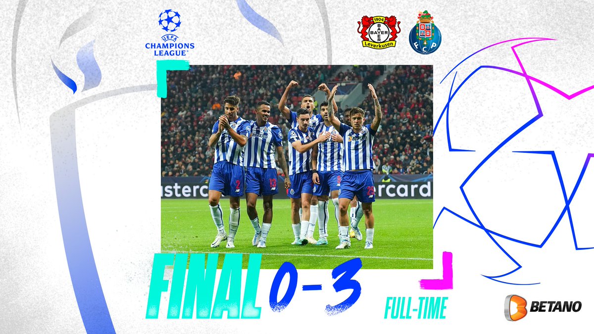 Ganó el club más importante del fútbol portugués, ¡ganooo el PORTO! #UCL