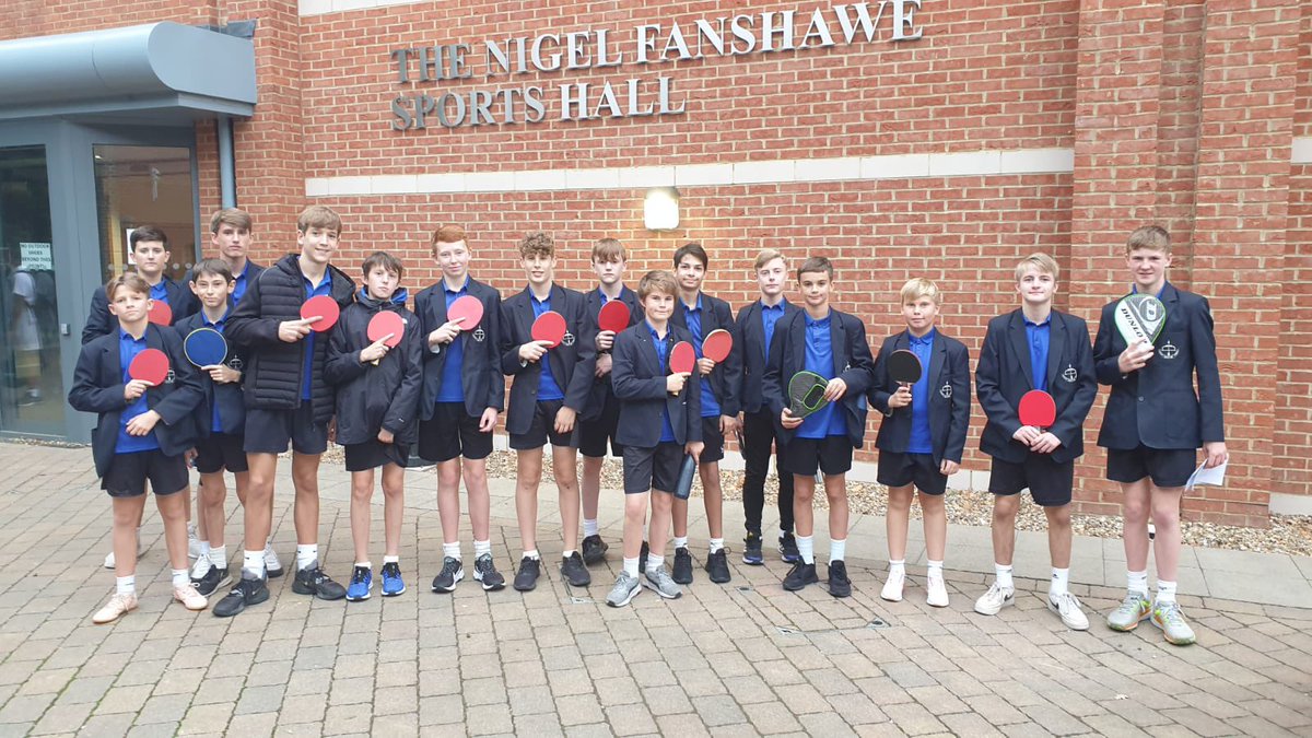 SandonSchoolPE's tweet photo. Our table tennis squad today! A great team effort. https://t.co/A5kfMLVxSR