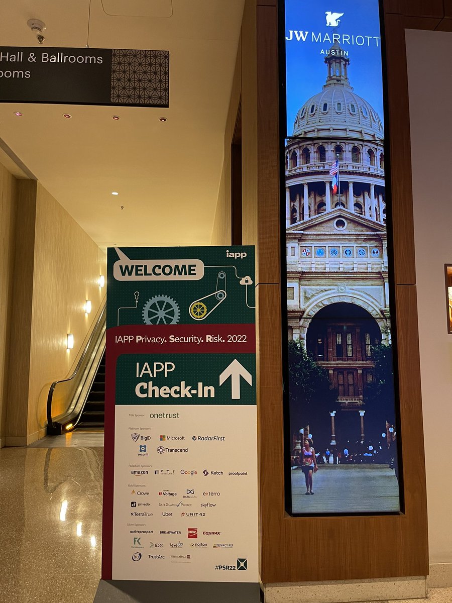 OmariStringer's tweet image. So excited to meet all the privacy pros (and good BBQ) in Austin for #PSR22