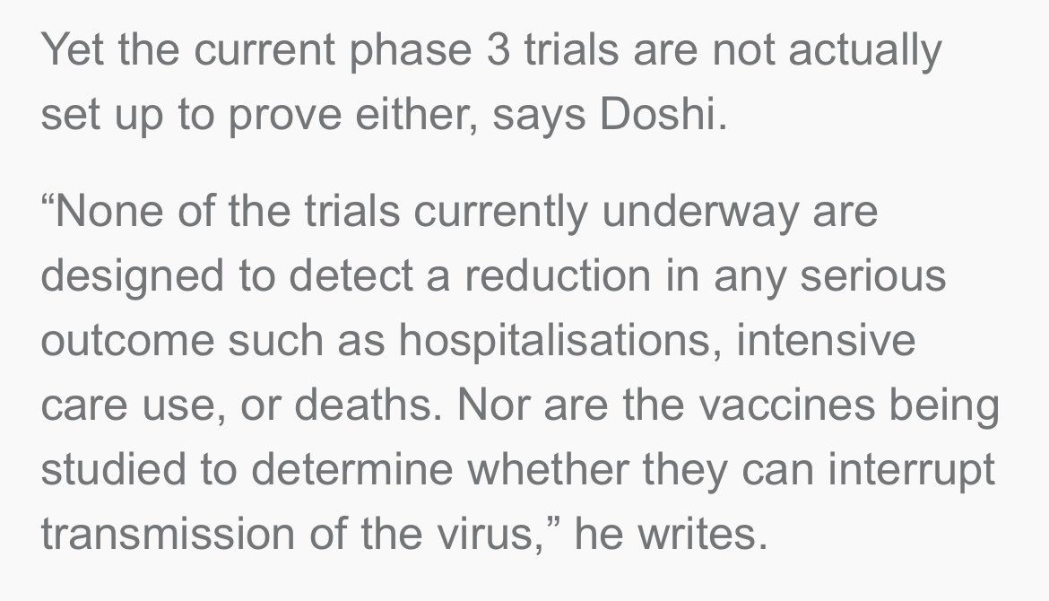 martintrain82's tweet photo. @jamessmithPT_ I can’t believe people are so stupid as to still want to believe the narrative. The vaccines did absolute nothing to prevent anything. Even now in the trials they’re doing, they’re admitting to it. https://t.co/fexv3paLQ7