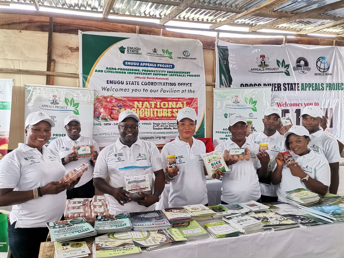 ENUGU APPEALS PROJECT SHINES AT 14TH NATIONAL AGRICULTURAL SHOW 2022 

#enuguappeals 
#APPEALSng
#enugustate

m.facebook.com/story.php?stor…
