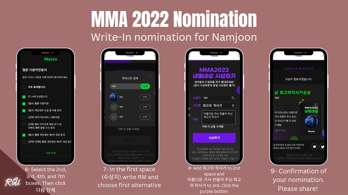 JoonVotingSquad's tweet photo. Apparently, we got lost in time 😅 please excuse the typo. It should read 2022*

Remember to nominate Namjoon! 
최고의 작사가 (award)

아름다운 가사를 만들어 주신 최고의 작사가 (reason)

https://t.co/b79xBL0pkz

#JoonVoting https://t.co/EIWO4XnuPc