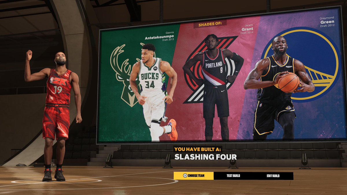 RawwGotGameTv's tweet photo. This will be my rebirth 6’9 PF with a 7’2 wingspan build for #NBA2K23 a shade of #Giannis and #Draymond @NBA2K https://t.co/PrwvkTDUxN