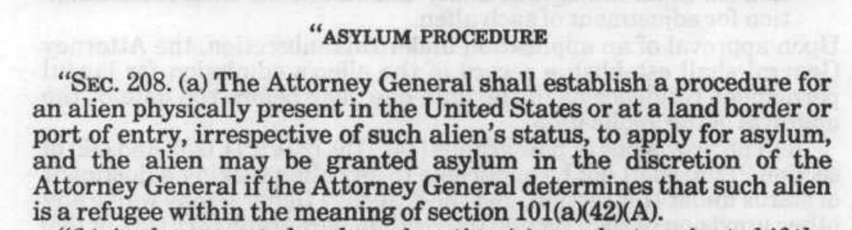 The right to apply for asylum at the border — including between ports of entry and "irrespective of status"— is explicitly enshrined in our immigration laws

More processing at ports is good, but this new policy for Venezuelans (and Title 42 in general) infringes upon that right.