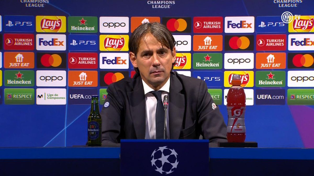 FCIM_M7md's tweet photo. إنزاغي: مشكلة برشلونة؟ أنهم وجدوا الإنتر .. https://t.co/q1Nb9fe1n5