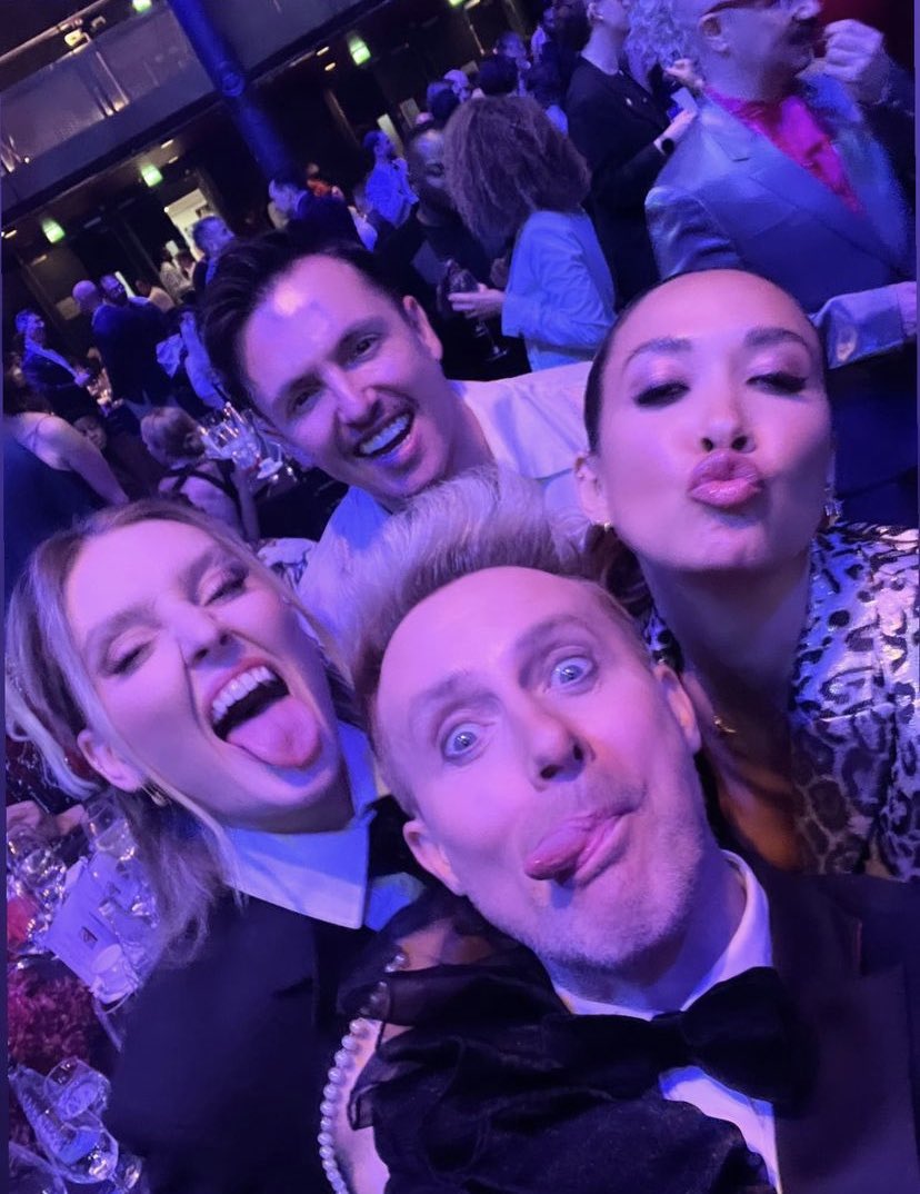 📸 Perrie with Simon Jones, Mylenee Klass and Ian Watkins at the #AttitudeAwards tonight! 

(Via myleeneklass’ Instagram story!)