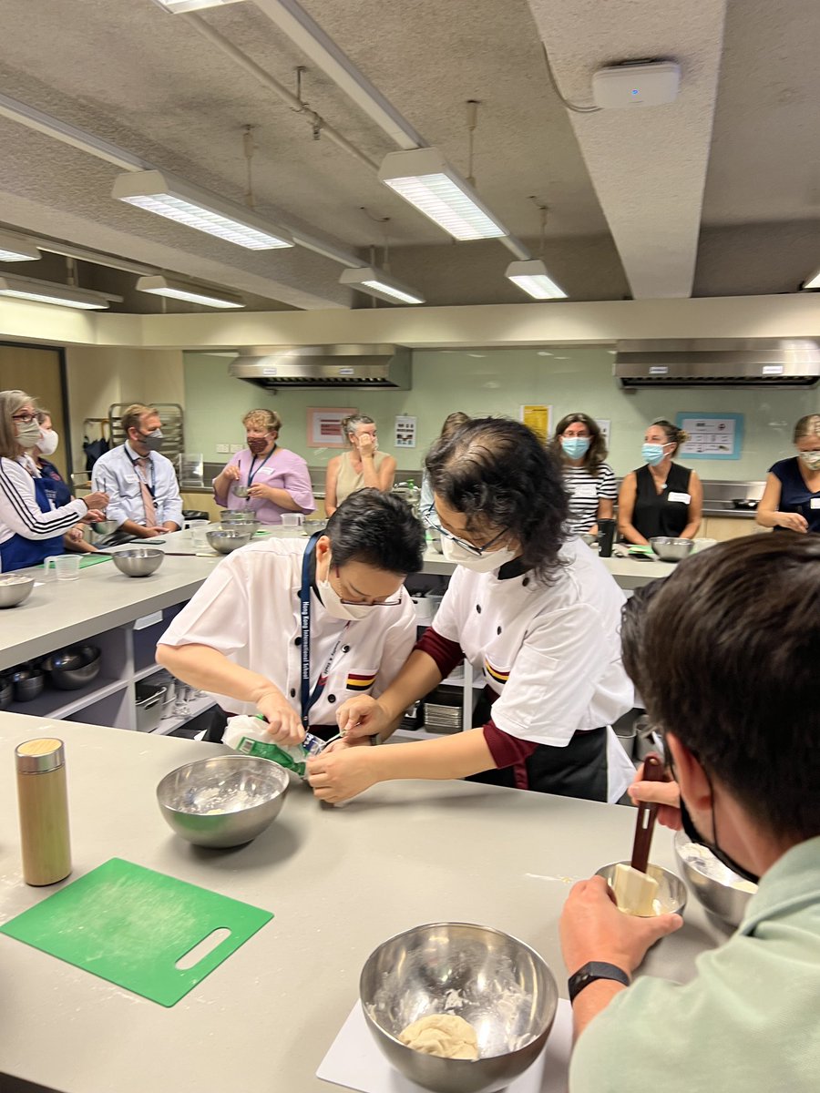 Learning Chinese through cooking in the MS kitchen <a href="/HKIS/">Hong Kong International School</a> #hkis