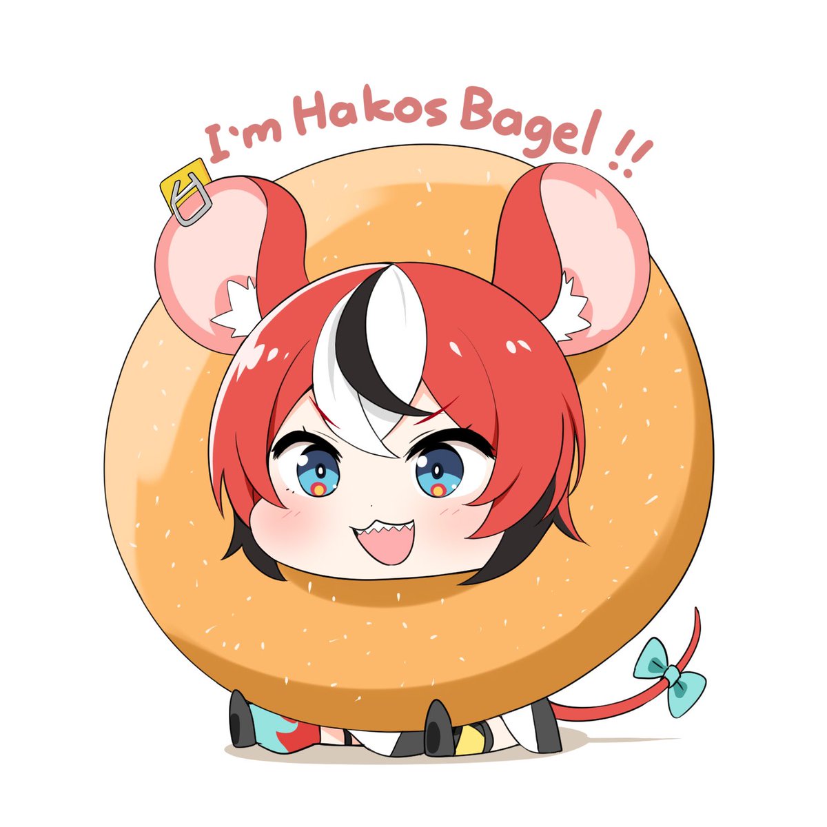 ハコス・ベールズ 「Hakos Bagel#BaelzBrush 」|フェルティアのイラスト