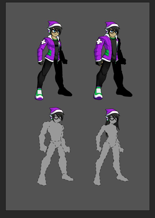 gamer set; color custom
