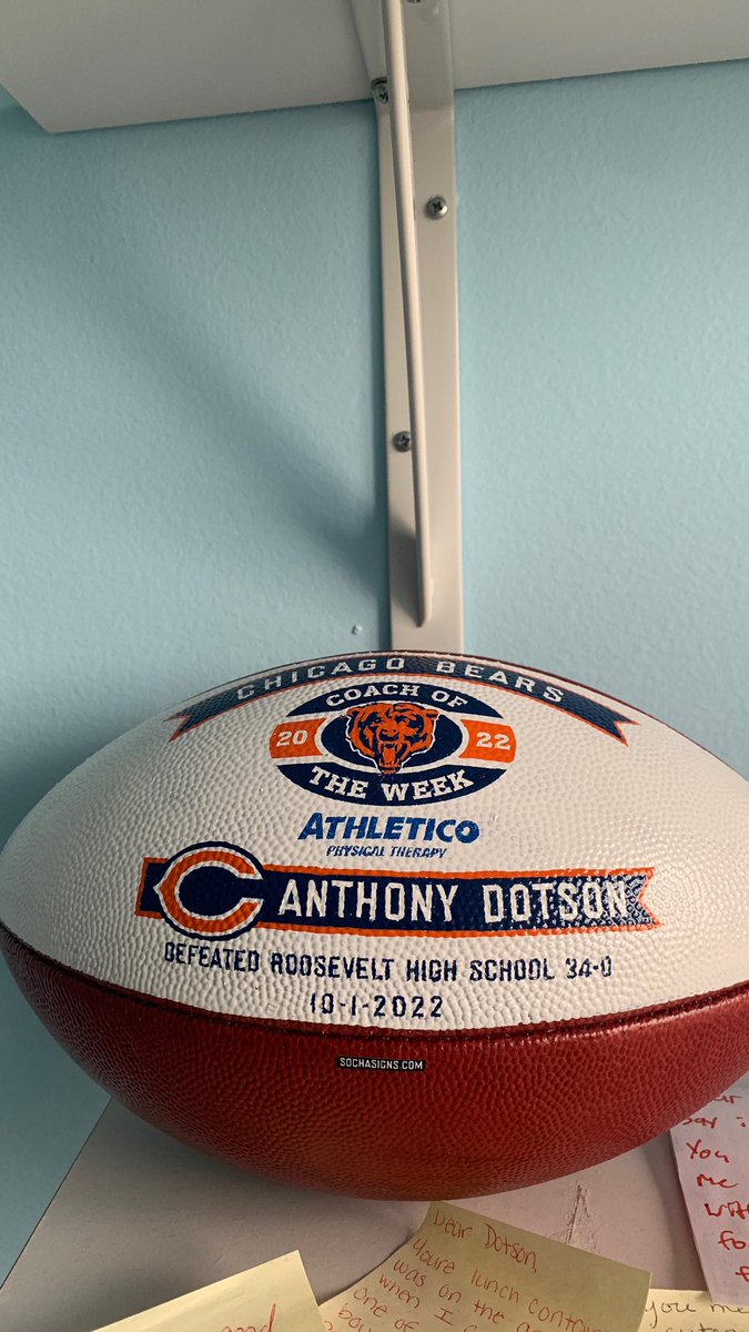 Thank you so much <a href="/BearsOutreach/">Chicago Bears</a> for this award and recognition! 

#CAFOOTBALL

<a href="/Silva321FUTP60/">Gustavo Silva</a> <a href="/CPLAthletics/">Chicago Public League Athletics</a> <a href="/CPLFCA/">Chicago Public League Football Coaches Association</a> <a href="/EDGYTIM/">Timothy “EDGYTIM” OHalloran</a> <a href="/Bryan_Ault/">Bryan Ault - Midwest Scout</a> @Rivals_Clint <a href="/DeepDishFB/">DEEP DISH FOOTBALL</a> <a href="/CoachBigPete/">Peter "Coach Big Pete" Leinweber</a> @hsfbscout <a href="/coreyisamaysing/">Corey Mays | Angel Investor | Public Speaker</a> <a href="/TheUnderDogggg/">Underdog Recruiting</a> <a href="/PrepRedzoneIL/">Prep Redzone Illinois</a> <a href="/dclay1889/">DuShawn West</a> @PRZJordan <a href="/mikeclarkpreps/">MikeClarkPreps</a>