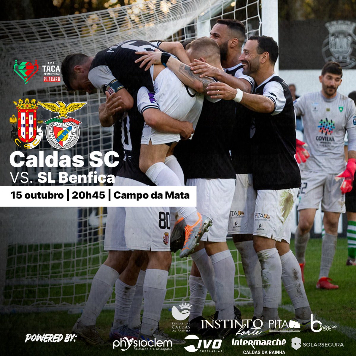 É OFICIAL. 
A festa da Taça de Portugal vai jogar-se no Campo da Mata. ⚫⚔⚪

Mais informações na nossa página de Facebook.