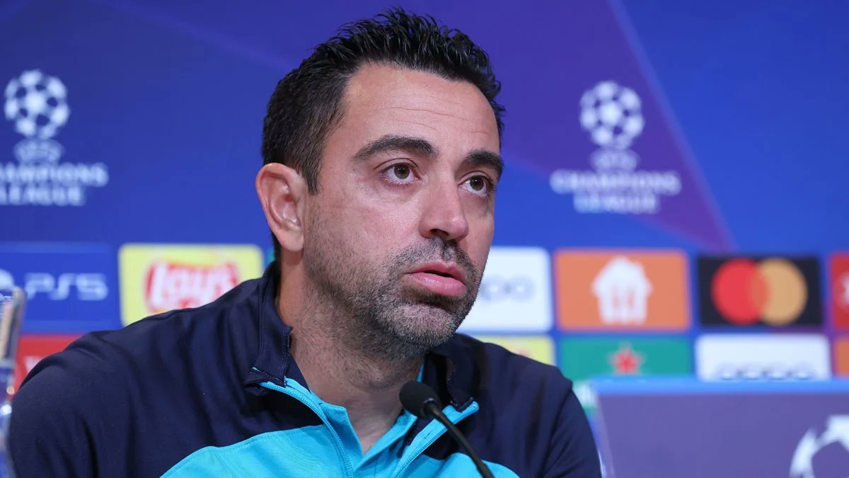 partidazocope's tweet photo. 🔵🔴 Xavi Hernández, en rueda de prensa:

😅 "Asumo toda la responsabilidad cuando fallan los futbolistas, lo de hoy ha sido un mazazo"

📈 "Hay que ser autocríticos pero creo que hay una mejora del año pasado a este"

📻 #PartidazoCOPE #UCL https://t.co/hf2k1xKiGu