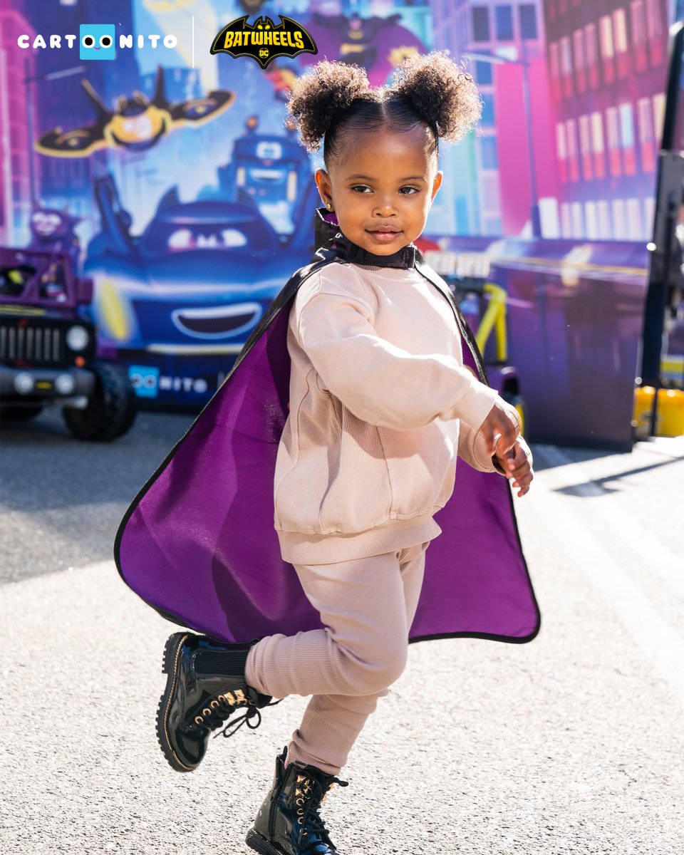 We had a Bat-tastic time zooming with our adorable fans at the Batwheels Race Track at #NYCC! 🏎️🦇💥 

New episodes of #Batwheels premiere with Cartoonito on @CartoonNetwork 10/17 at 9am and next day on @HBOMax!

#DCatNYCC #Cartoonito #HBOMax #DC #Prek #Preschool