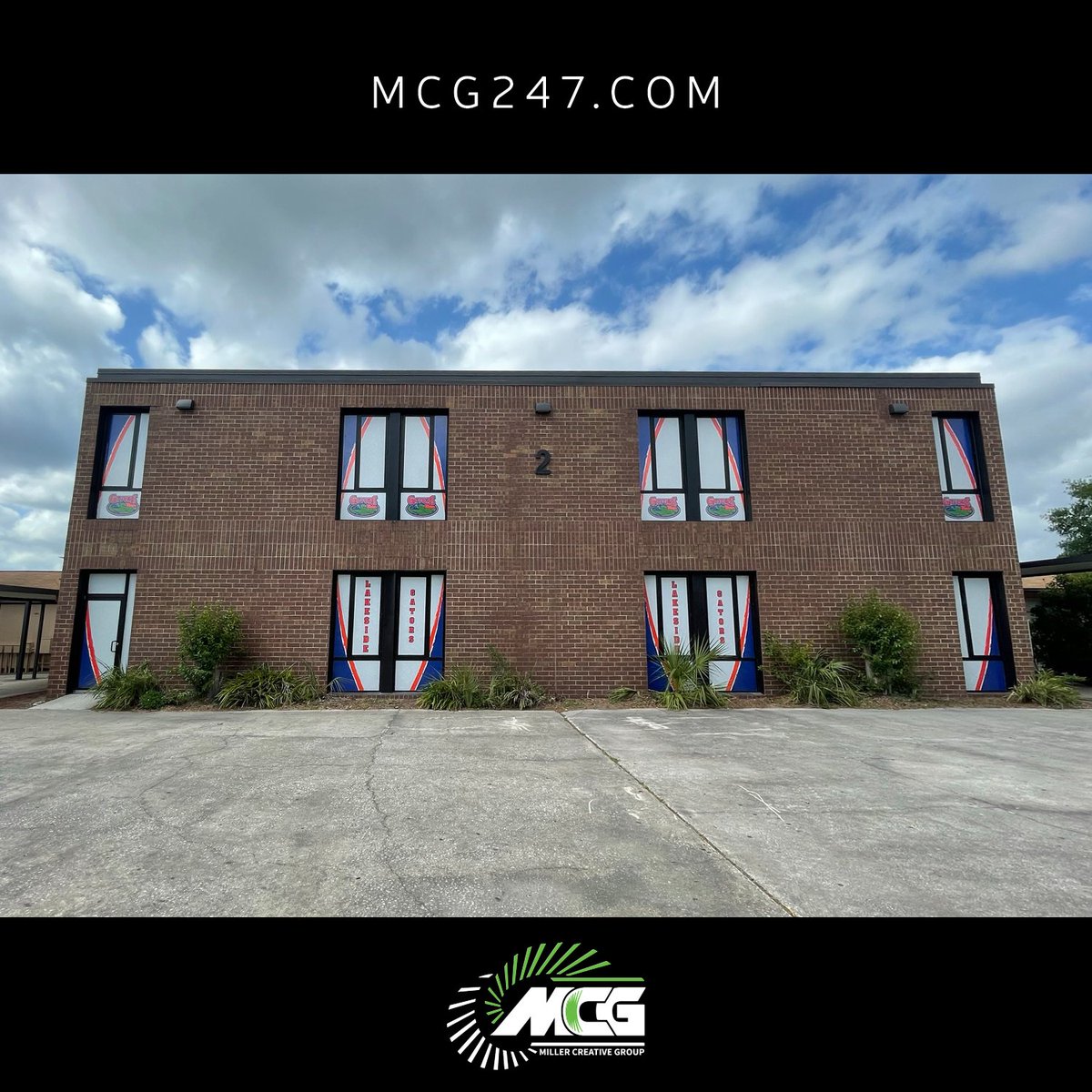 MCG247JAX's tweet photo. Window graphics and interior sign for Lakeside Junior High
.
#mcg #millercreative #millercreativegroup #lakeside #orangepark #graphicdesign #custommade #Jacksonville #windowgraphics #branding #print #exteriordesign #signage #florida #contactus #design #mcgjax #unusuallycustom https://t.co/xMjnoujHga