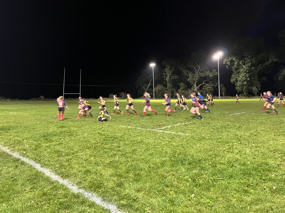 Sooooo good to watch Ceirw Nant v Môn Stars Under 16s and 18s this evening😊 some fast rugby on show!!👏🏻