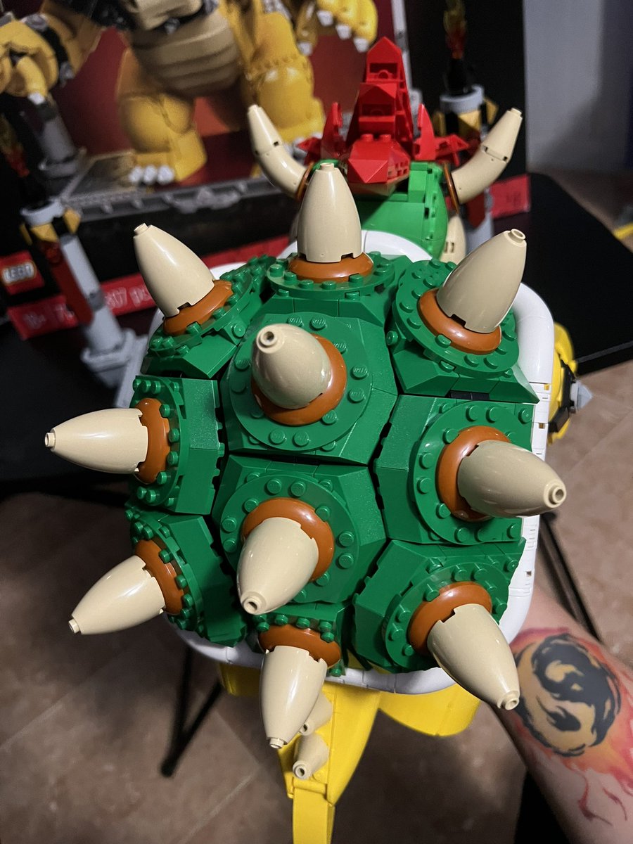 Blue_Angel_PR's tweet photo. Lego Super Mario The Mighty Bowser 71411 #lego #nes #supermariobros #bowser #themightybowser #videogameroom #gamecollector #nintendo #retrogaming https://t.co/y2Yr7Ya6km