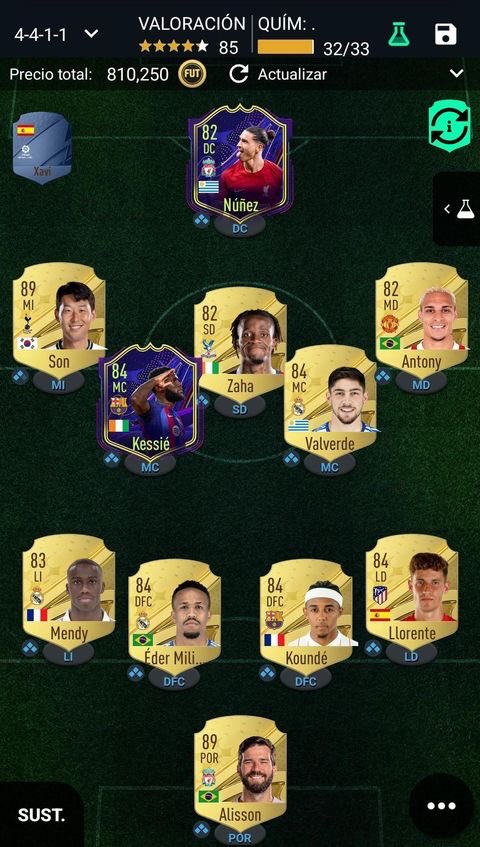 Yerax_10's tweet photo. Que os parece mi plantilla de #FIFA23 ? #EASPORTSFIFA https://t.co/GvjoMYaZfS
