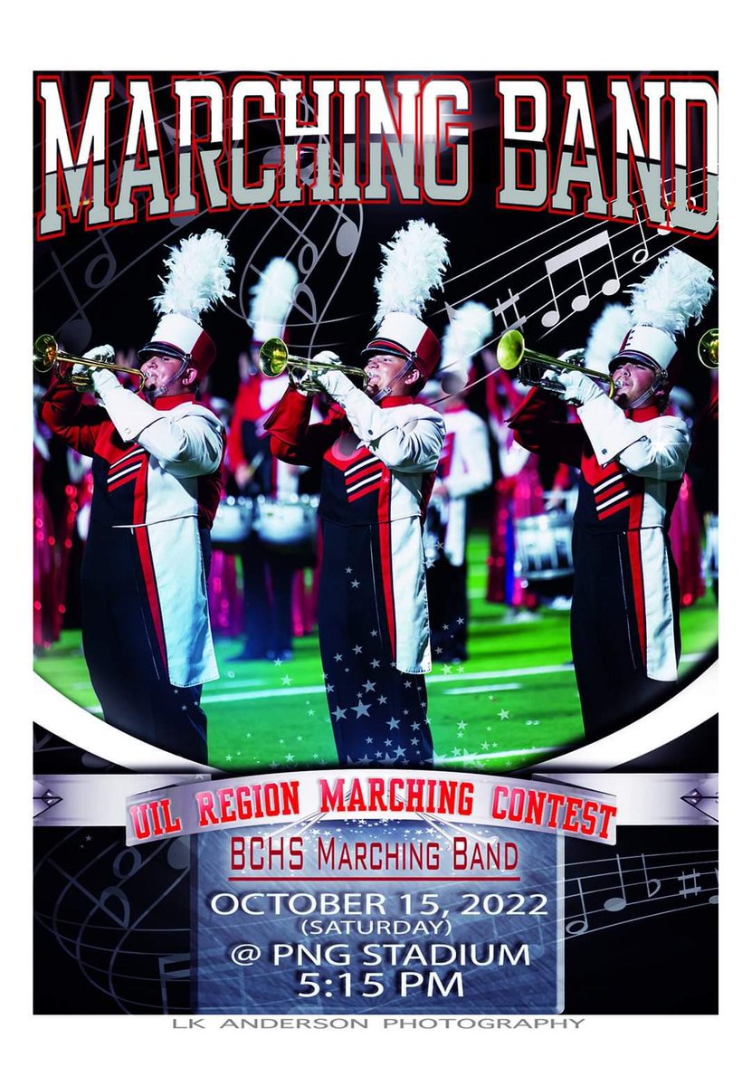 BridgeCityHS's tweet photo. You have plans Saturday supporting Our Band❤️ at Region Marching Contest PNGHS 😎 Admission is $5…watching Our Band shine…priceless - get there early because no movement in stands once performance begins #GOBAND #GOBIGRED https://t.co/AQ43ELebJj