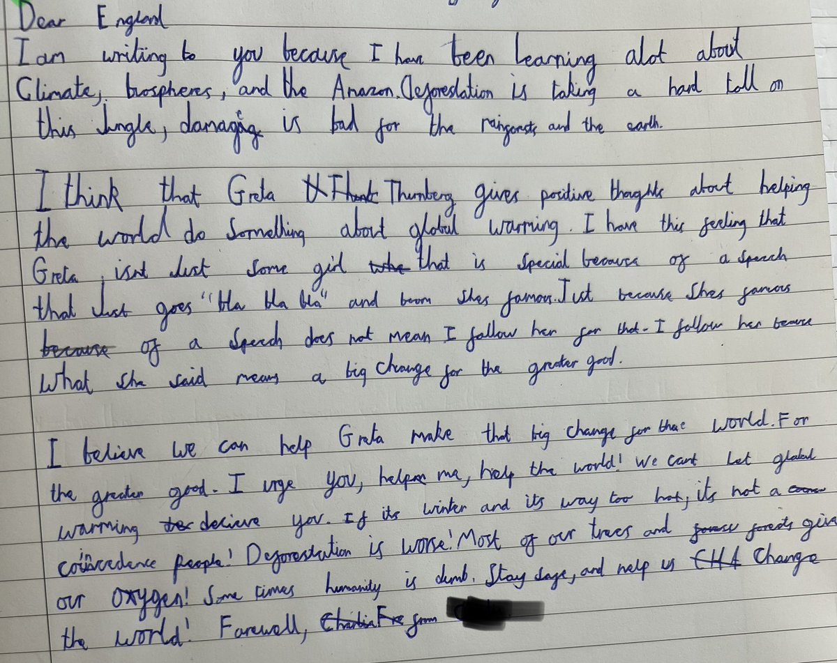 teach_primary_'s tweet photo. Inspired to write our own Dear England letters after looking at @GarethSouthgate and other famous leaders in our RE lessons in Year 5 #worldchangers #everyonealeader https://t.co/4t8DZl0HQ4