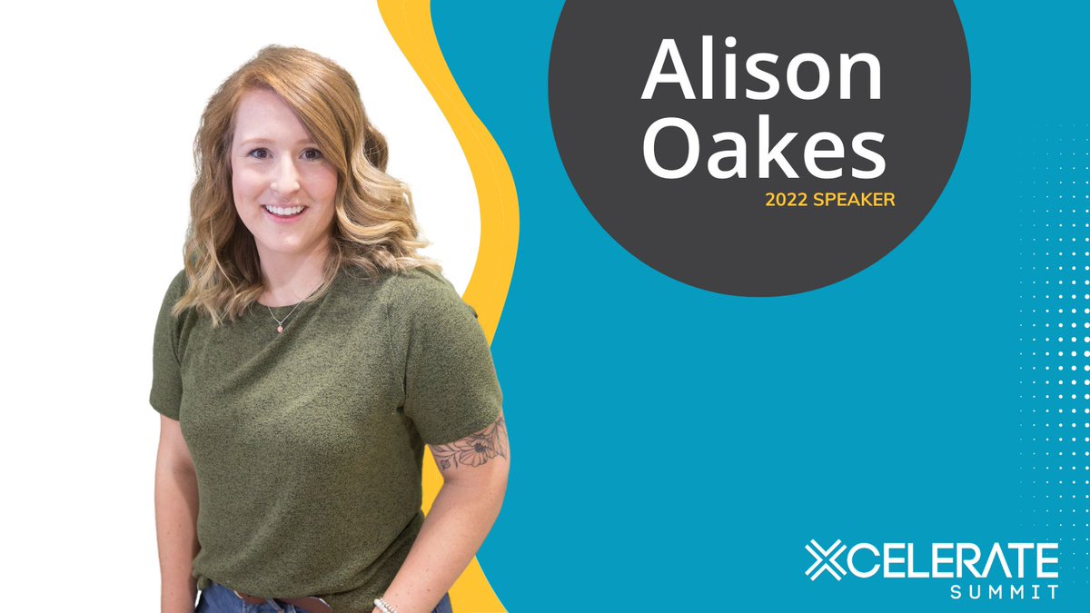 XcelerateSummit's tweet photo. SPEAKER ANNOUNCEMENT -
Meet Alison Oakes!
Learn more and register for Xcelerate Summit, here: https://t.co/Wiz6jiPWZV
#xceleratesummit #businesssummit #businessconference #conference #businessstrategy #businessresources https://t.co/aCJuNjjGLn