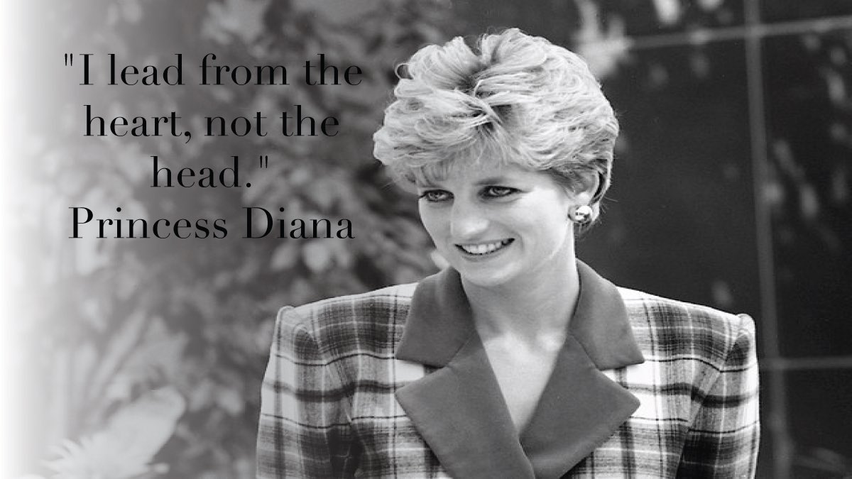 belareyess's tweet photo. Wise words from the Princess herself👑 #rsj108 #princessdiana #england #princeharry #love @kelsmcfitz @DisruptiveDESGN https://t.co/FtDIWVOHbg
