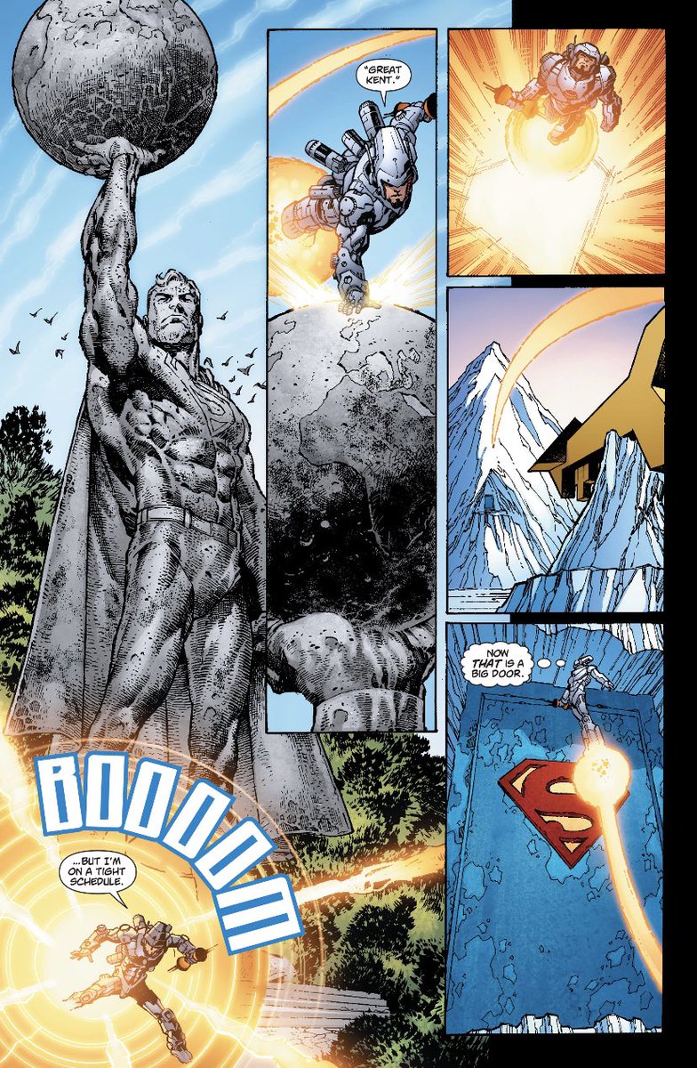 chelsdaniel280's tweet photo. “Now that is a big door.”
(Superman/Batman #79 - Chris Roberson, Jesús Merino, Blond, and John J. Hill)
#Epoch #FortressOfSolitude
#Superman #DCOneMillion
#dccomics https://t.co/RhkCJkkdNm