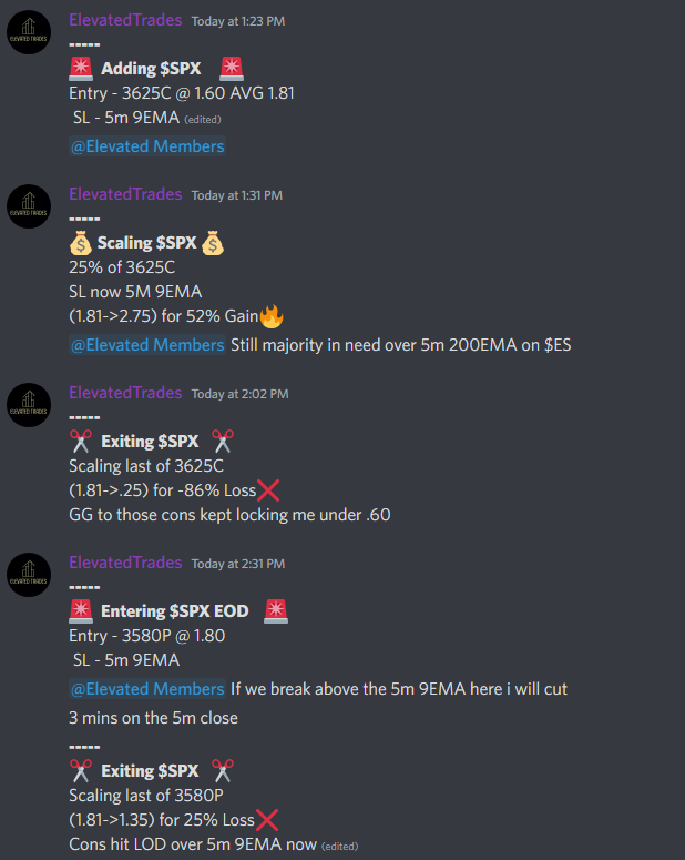 Elevated_Trades's tweet photo. 4/7 Today ✅

One of the choppiest days I have traded. Market Makers kept us in a range for CPI data 📈📉

Would've been red today if I didn't trade the EOD drop. Took a chunky L in the afternoon but made a comeback into power hour💸💪

Let's catch the CPI trend day tomorrow💯🤝 https://t.co/BnsPQGahOK