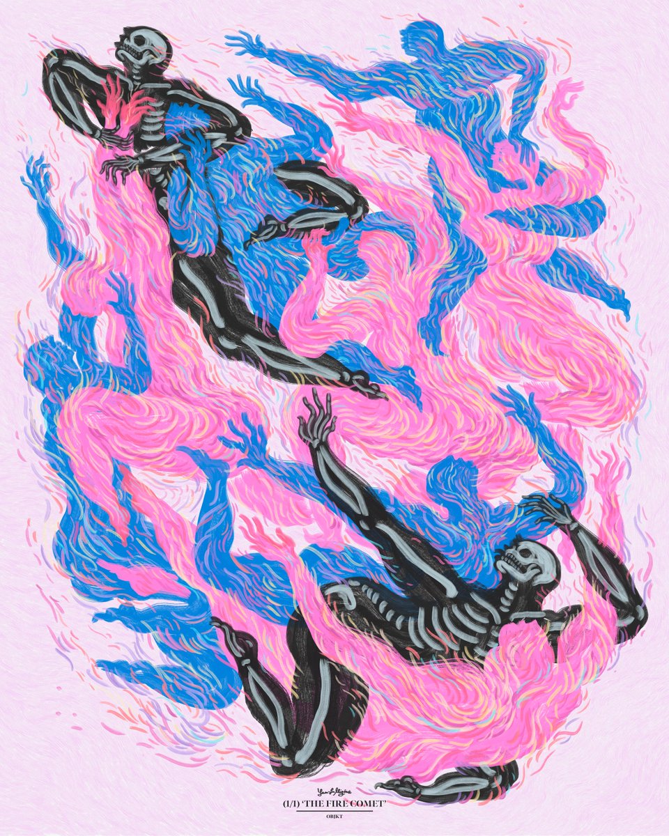 yanlucasmigone's tweet photo. 🔥Unique 1/1🔥

V. ‘The Fire Comet’❤️‍🔥💀🌺☄️
Blue Spirit On Fire Collection (One of one) on @objktcom

🔗https://t.co/dHskpM2nzE
❤️‍🔥Private Sale: Special thanks to @DanielKantor_1 for the acquisition:)

#NFT #cleanNFTs #CleanNFT #nftart #xtz #NFTCollector #tezosart #tezoscollector https://t.co/ogyCs0Tfxs